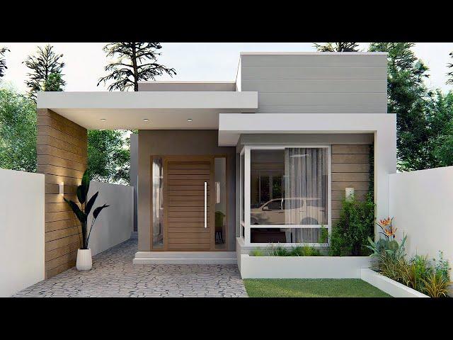 Modern Small House Design Ideas: 2 Bedroom 7x20 Meter Floor Plans | Stylish Home Designs