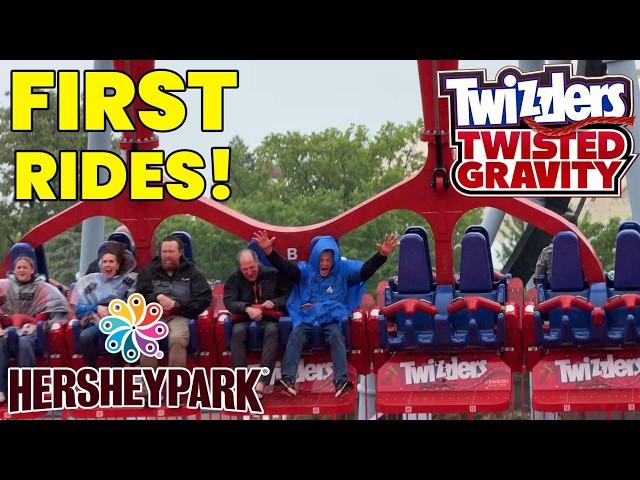 Riding Hersheypark's NEW Ride: Twizzlers Twisted Gravity! | Vlog 5/22/25