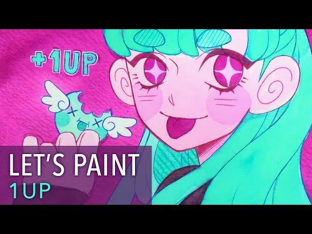 Let's Paint - 1UP