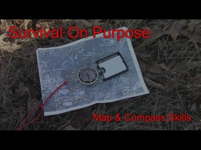 Using a Map and Compass on a Hike - Map and Compass Skills - Video 4