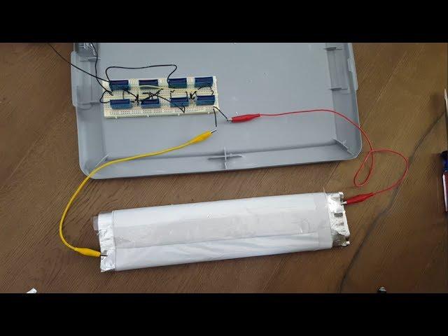 Make a High Voltage Capacitor 0.5 uF 10000v (AC/DC)