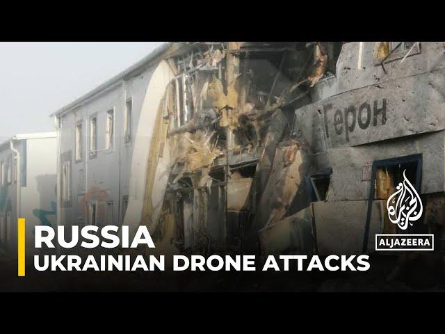 Ukrainian drone attack hits Russia’s Tatarstan region