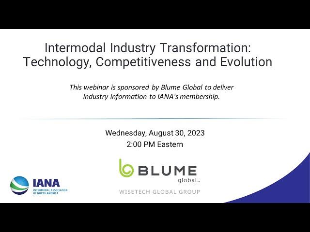 Intermodal Industry Transformation: Technology, Competitiveness, and Evolution