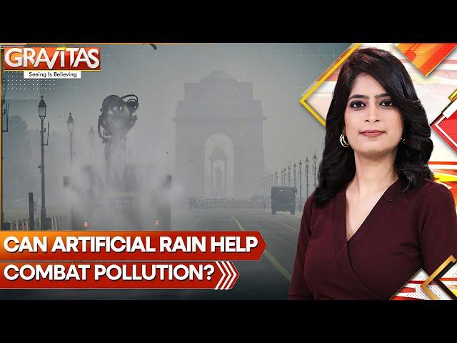 Delhi Pollution: Can Artificial Rain Wash Away Delhi’s Deadly Smog? | GRAVITAS