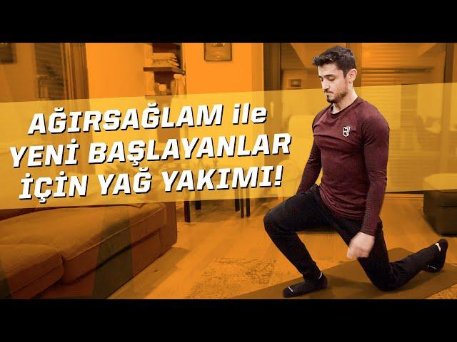 İlk Fitness Antrenmanınız | Ağırsağlam ile Evde Yağ Yakımı #1