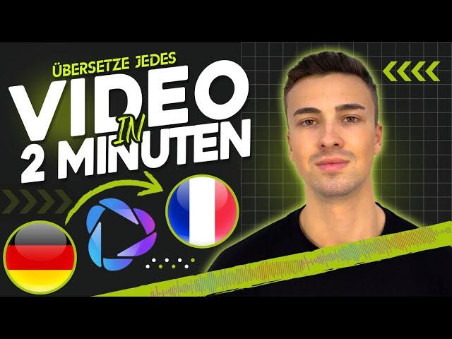 Videos mit KI in alle Sprachen übersetzen (Tutorial)