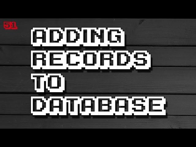 PHP How to add records to mySQL database using form