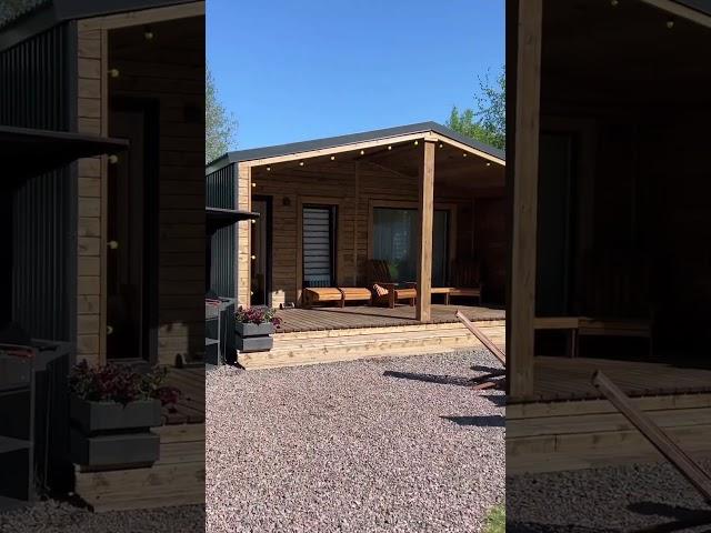 Модульный дом 54м2 в стиле Барн Хаус/Barn House от Альфа Строй. Всего за 2,4 мл рублей. #альфастрой