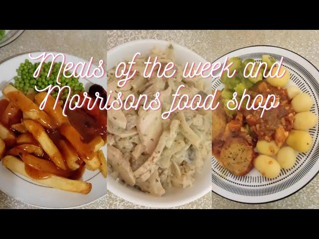 Meals Of The Week and Morrisons Food Shop