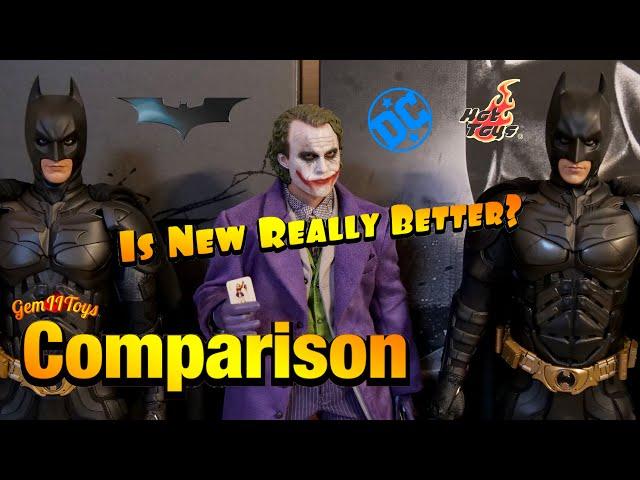 Hot Toys BATMAN! The Dark Knight Rises DX12 VS DX19 Bruce Wane Bale Trilogy Comparison ホットトイズ