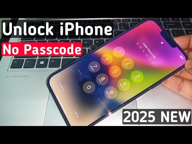 Unlock iPhone No Passcode 2025 Method | How To Unlock iPhone If Forgot Passcode