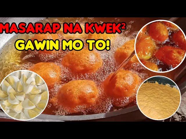 Sikreto sa Masarap at Malutong na Kwek-Kwek / Kwek-Kwek recipe../ Home made kwek kwek.. / kwek-kwek