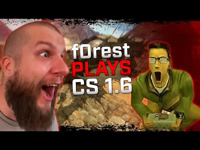 NOSTALGIA! f0rest Plays CS 1.6 for the first time in YEARS