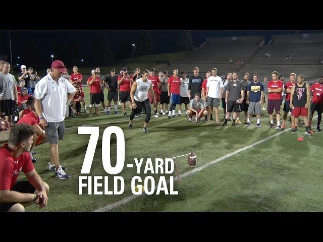 Andrew Baggett | 70-Yard Field Goal | NFL Draft Eligible Kicker