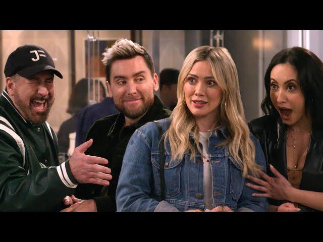 Lance Bass and Joey Fatone Sing to Hilary Duff on 'HIMYF' (Exclusive)