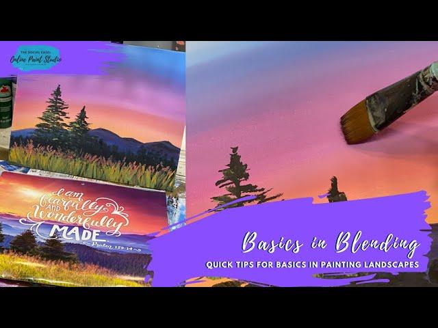 Learn the Basics in Blending with Christie