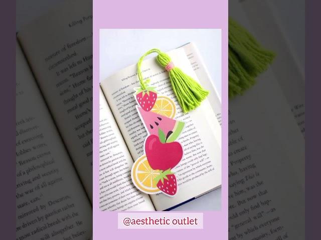 ️ Aesthetic Bookmark Ideas ️ @Aesthetic Outlet #subscribe #aesthethic #bookmark #viral #ytshorts