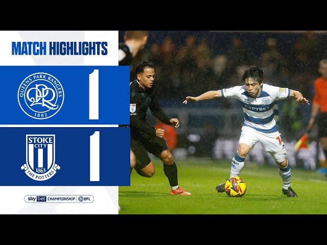 EVEN STEVENS IN W12 | Match Highlights | QPR 1-1 Stoke City