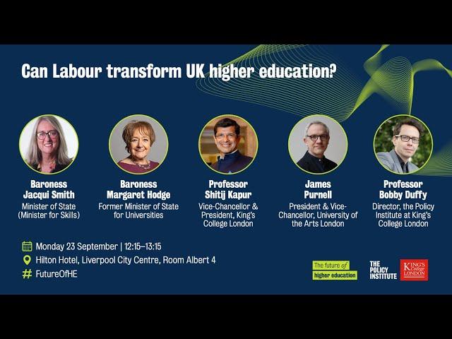 Can Labour transform UK higher education?