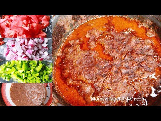 How To Cook Groundnuts Stew - Ugandan Food - Mom's Village Kitchen - African Food