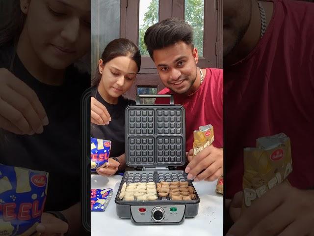 Haldiram Peeloz Waffle Day 2 of Waffle Challenge #shorts