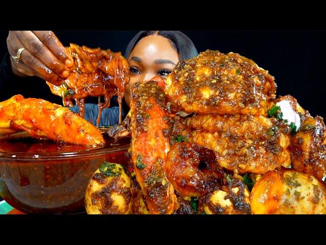 KING CRAB SEAFOOD BOIL MUKBANG | DESHELLED | SEAFOOD BOIL MUKBANG | Seafood | Mukbang