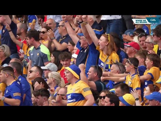 BRILLIANT RTE SPORT MONTAGE OF ALL IRELAND FINAL DAY - CLARE V CORK - 2024 ALL IRELAND HURLING FINAL