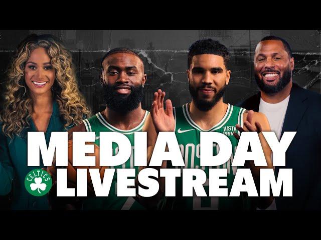 LIVE from Celtics Media Day | EXCLUSIVE INTERVIEWS, FEATURES, and MORE!