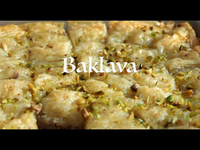 Baklava | Lebanese Baklava recipe | Easy