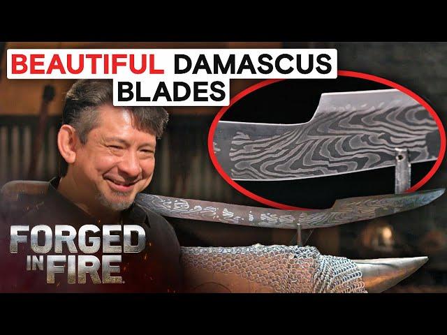 The BEST Damascus Swords You've Ever Seen | Forged in Fire