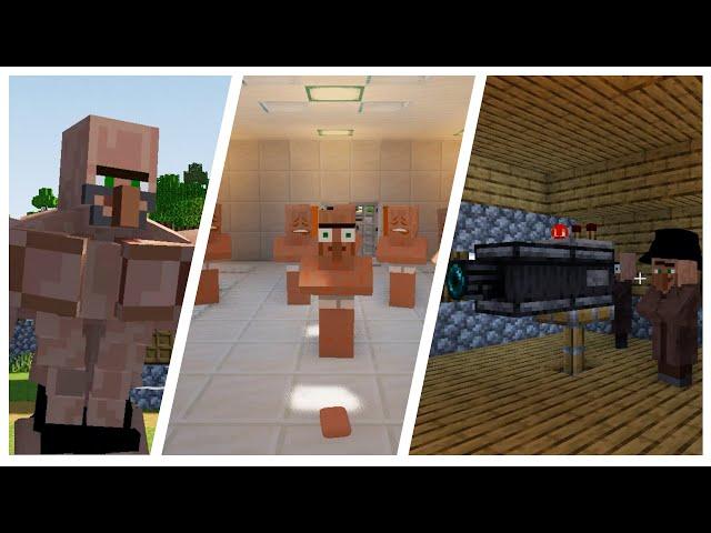 Villagers : The Movie - Daily Lives of Villagers (Minecraft)