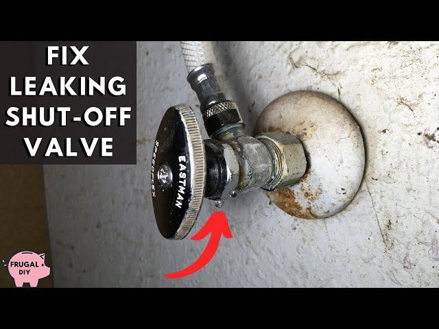 Fix Leaking Shut-Off Valve | Tighten Packing Nut