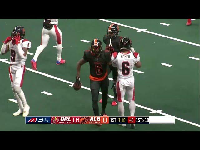 Albany Firebirds vs. Orlando Predators | Week 1 |  Arena Football League Highlights