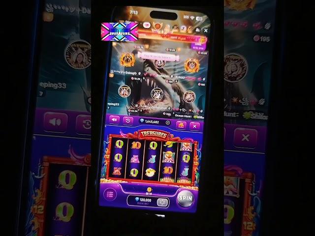 790K TO 4.8 MILLION COINS, 120K BET #poppo #poppolive #tiktok #passiveincome #slot #games #jackpot