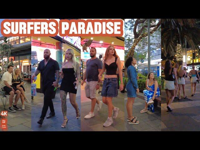 [4k] Explore Surfers Paradise Friday 01 November 2024 | Gold Coast | Queensland | Australia