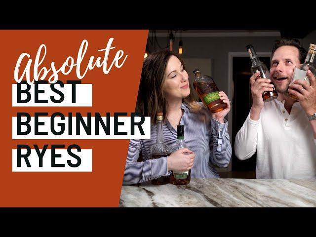 TOP 5 Rye Whiskeys for BEGINNERS | The VERY BEST Beginner-Friendly Rye Collection | Video Podcast #5