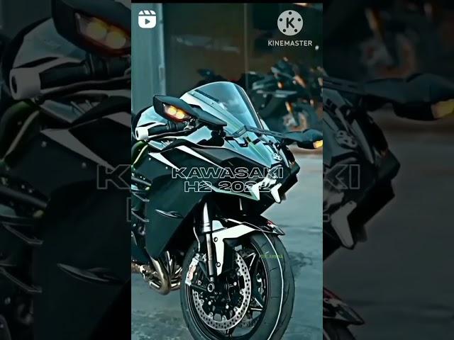 Itni BeautifulH2 lovers Best status 4k Kawasaki Ninja H2