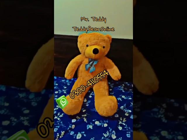 Pakistan 03004110554  Mr. Teddy Teddy.Bear.Online  4.5 feet teddy bear unboxing