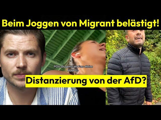 SIE wurde beim Joggen von einem Migranten belästigt!