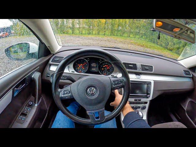 2013 Volkswagen Passat B7 [2.0 TSI 210HP] |0-100| POV Test Drive #1380 Joe Black