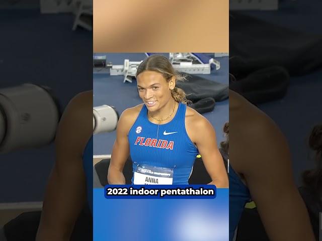 USA Olympian Anna Hall's Florida career  #shorts