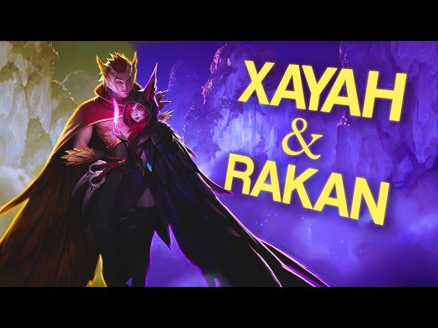 Instalok - Xayah and Rakan ft Sarah Lee (Miike Snow - Genghis Khan PARODY)