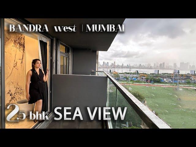 Stunning 2.5 BHK SEA  VIEW Apartment in Bandra West, MUMBAI