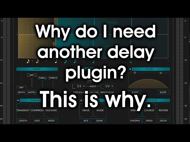 Newfangled Audio Recirculate - Why This Delay Plugin Is An Essential Part of My Mixing Toolset.