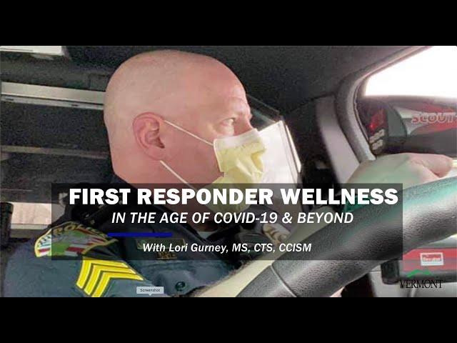 Building Resiliency with First Responder Peer Support Groups