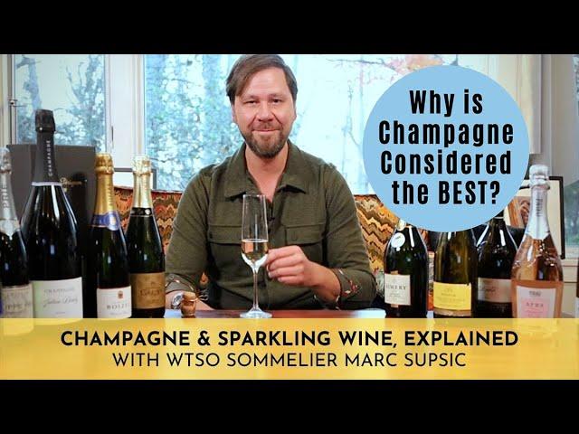 WTSO Sommelier Explains Champagne: The Best Sparkling Wine | Wine Tips 