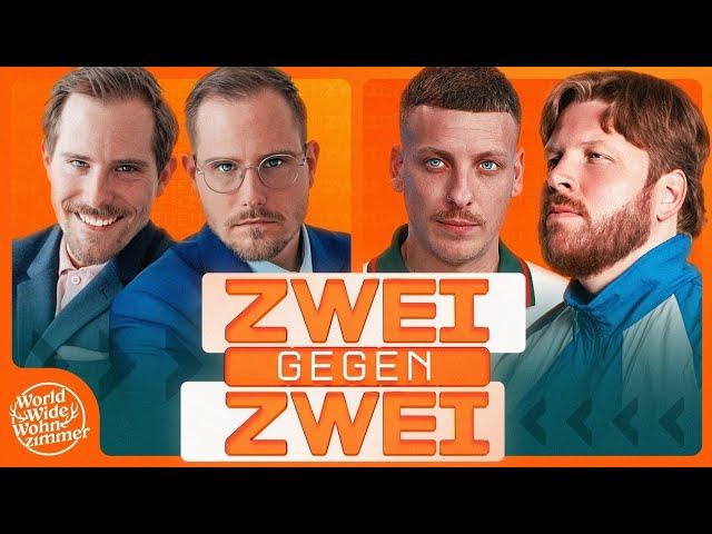 ZWEI gegen ZWEI | Felix Lobrecht & Finch vs. Dennis & Benni Wolter