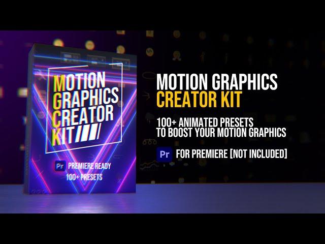 Motion Graphics Creator Kit tutorial