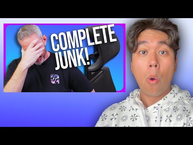 Chair Expert Reacts: JayzTwoCents Needs a New Chair??