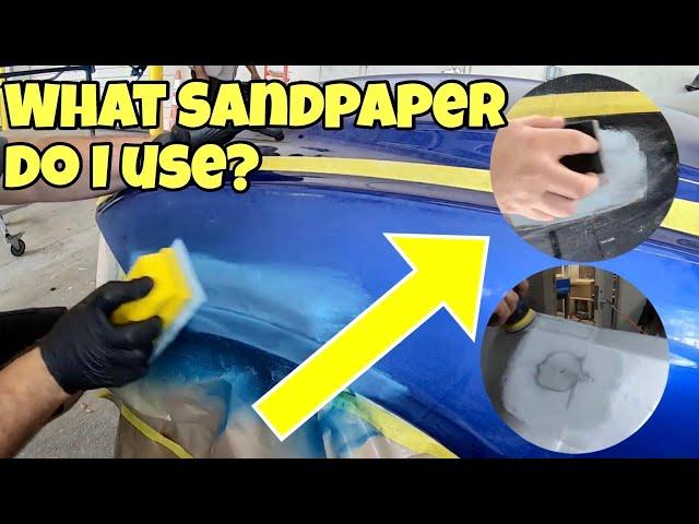 How to Sand your Car for Paint